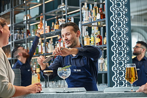 Inside The Soak Bar & Restaurant at The Clermont Victoria